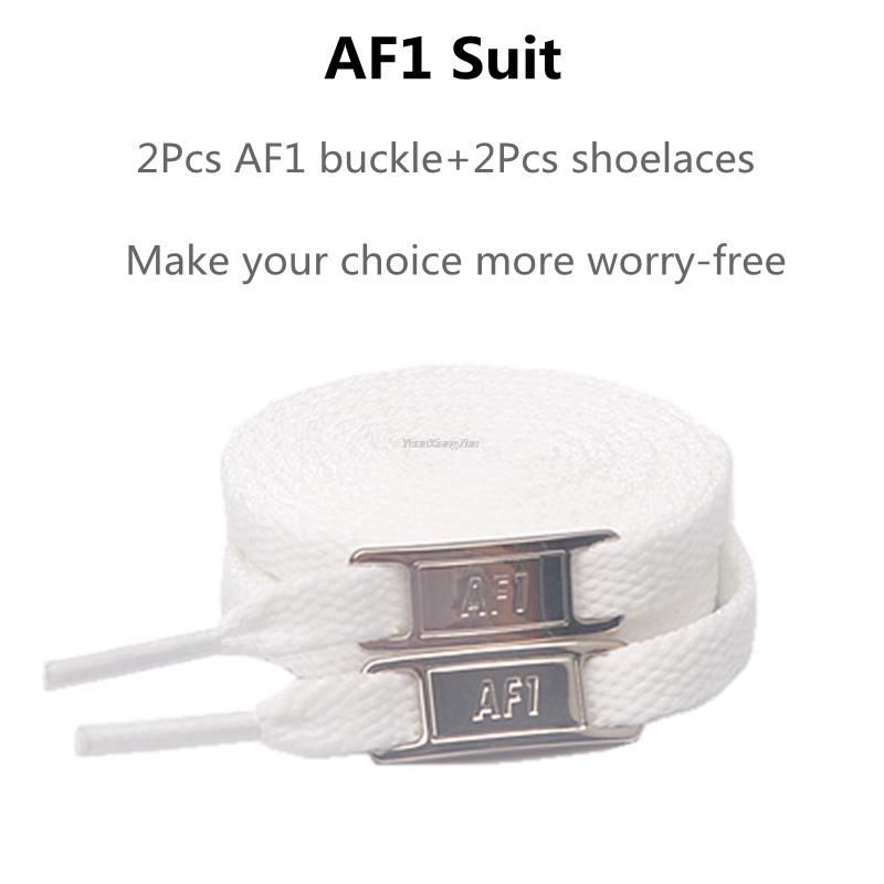 4Pcs AF1 Shoelaces Combination White Flat Laces And Shoe Decoration Suit Sneaker Shoelace Air Force One Shoes Accessories Gray Purple