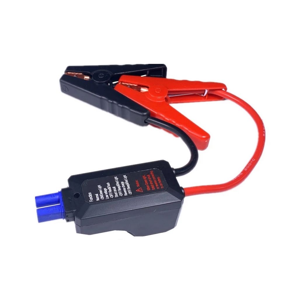 12V Car Starter Jump Battery Clip Connector Emergency Jumper Cable Clamp Booster Universal Car
