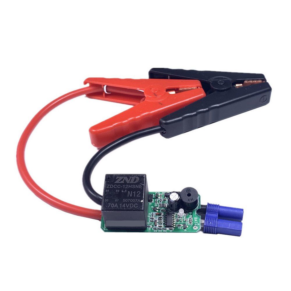 12V Car Starter Jump Battery Clip Connector Emergency Jumper Cable Clamp Booster Universal Car