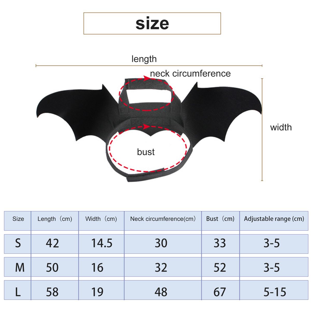 Halloween Cat Bat Costume Cat Batwings Cosplay Costume For