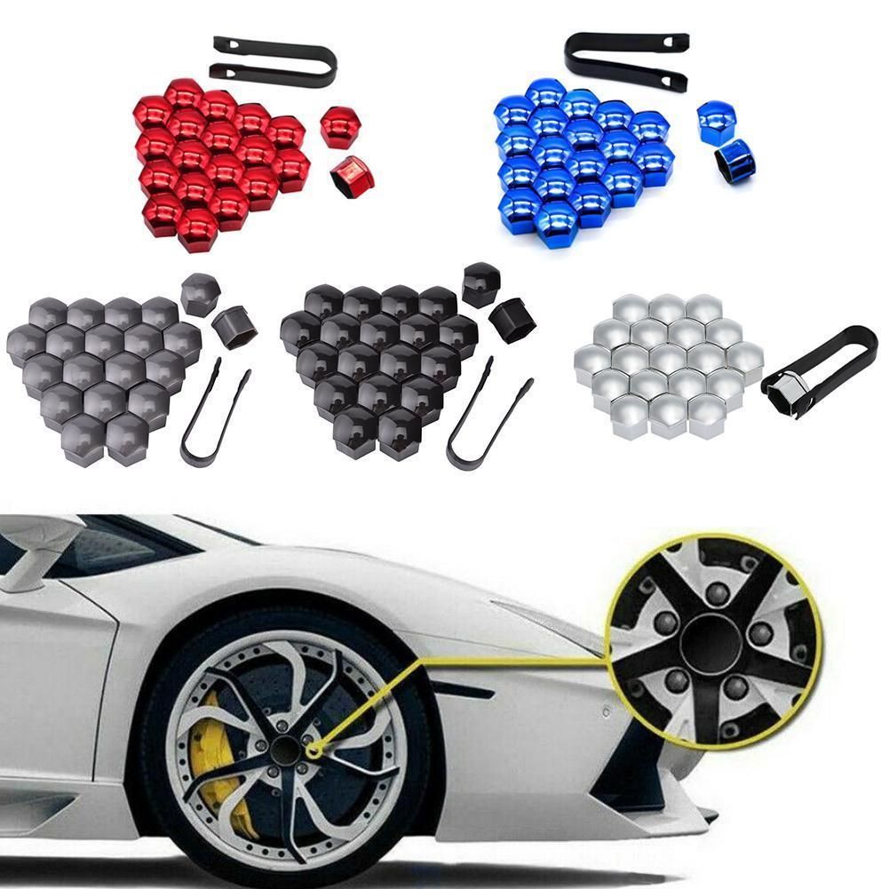 20pcs 21mm Car Tyre Wheel Hub Covers Protection Caps Wheel