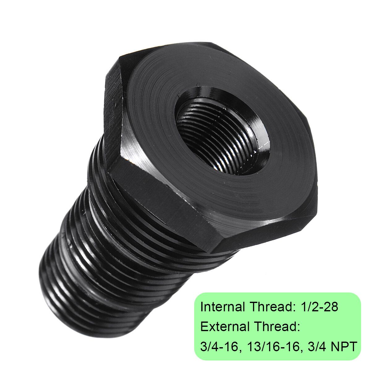 1/2-28 To 3/4-16,13/16-16,3/4NPT Threaded Oil Filter Adapter For FRAM STP Car Accessories