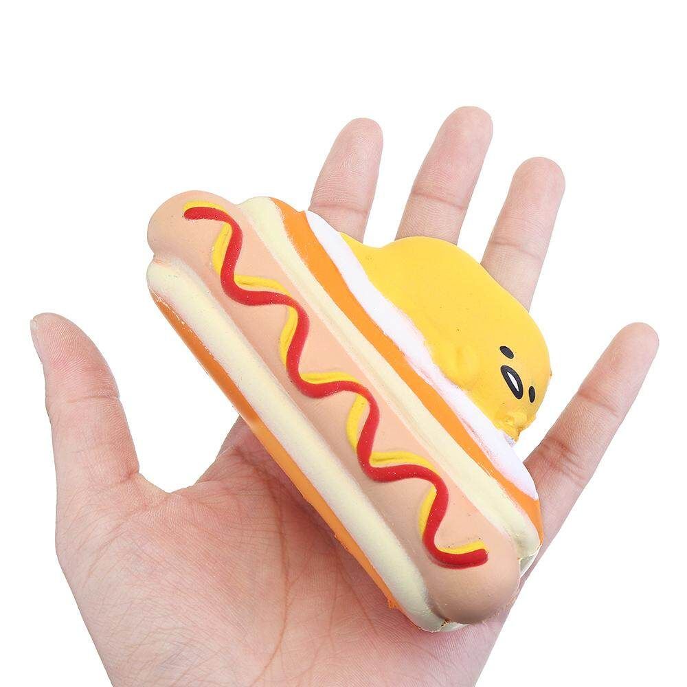 Gudetama Hot Dog Squishy With Packaging