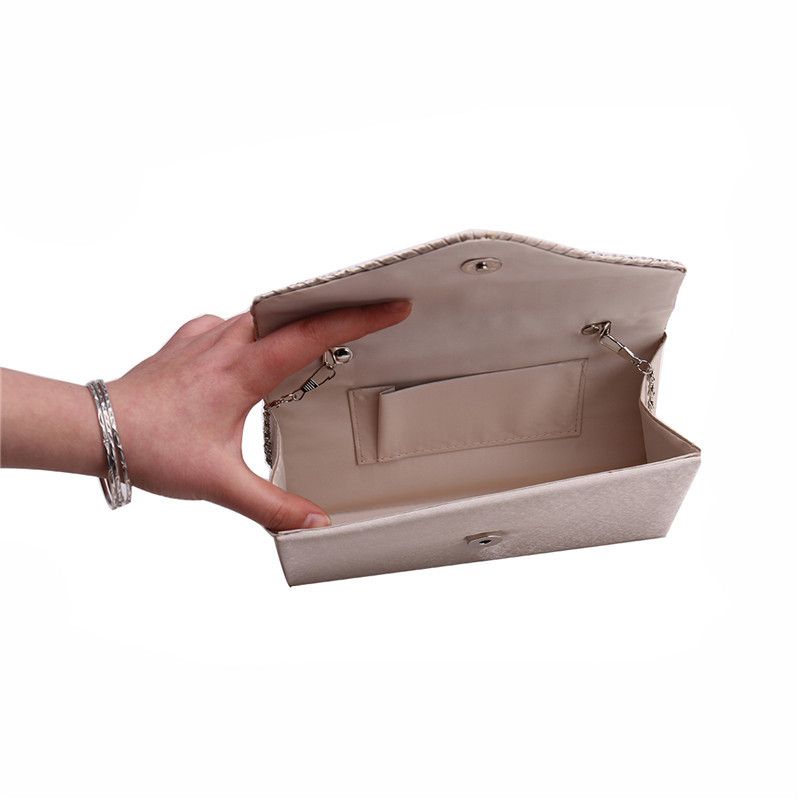 Metallic Clutch Purse