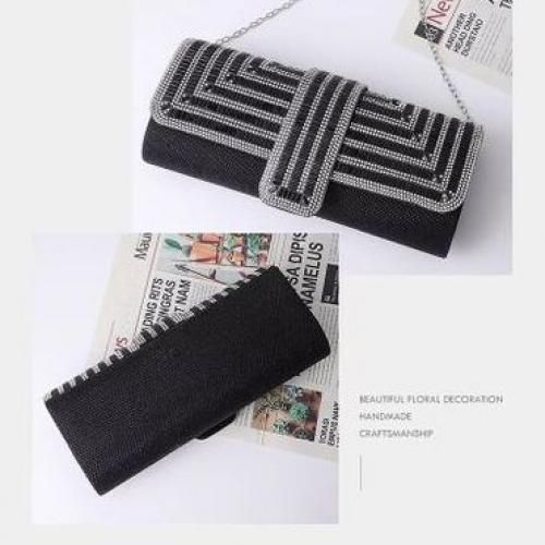 Classy Ladies Bridal Purse/Party Clutch Handbag