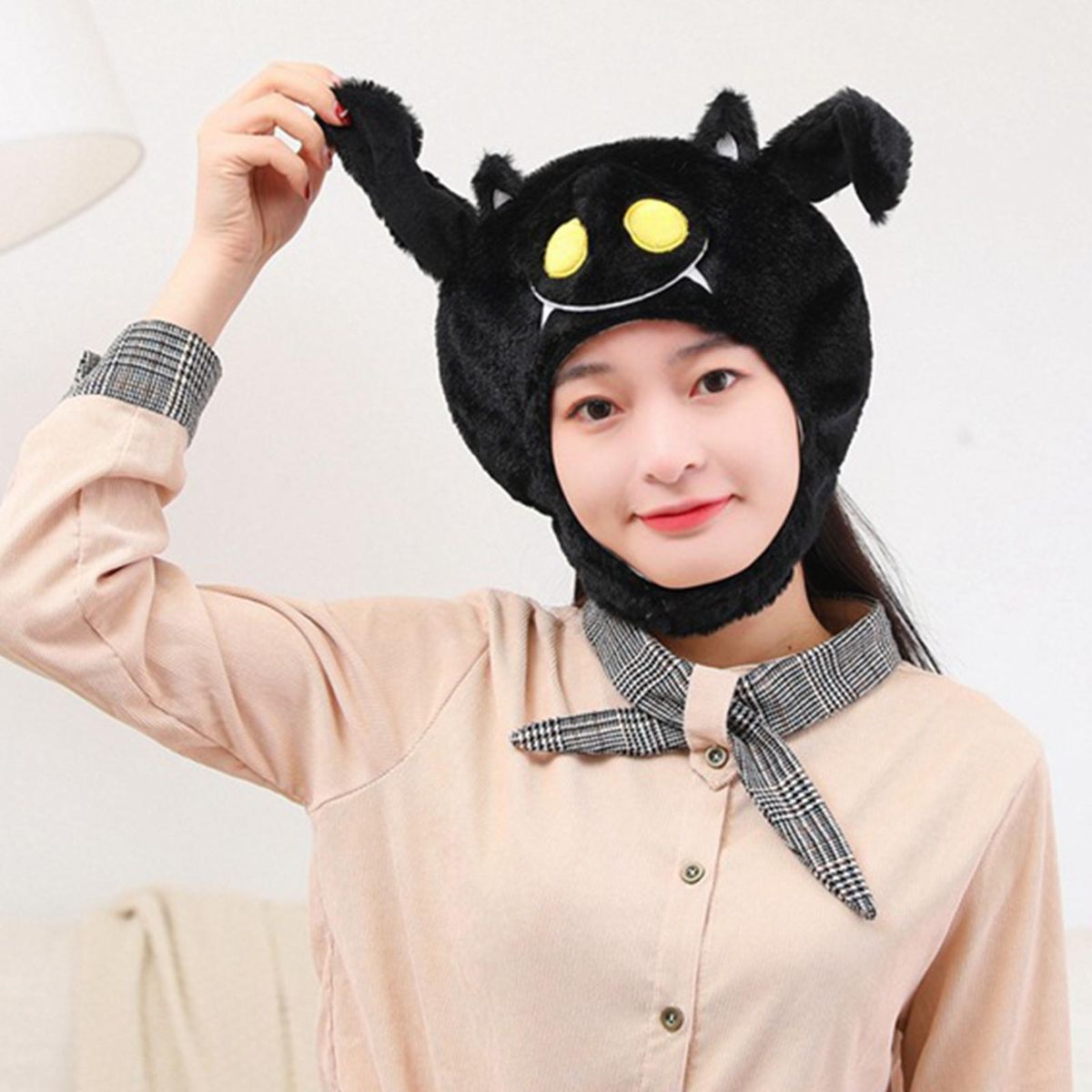 Shooting Prop Hat Halloween Hat Cosplay Costume Accessories Black