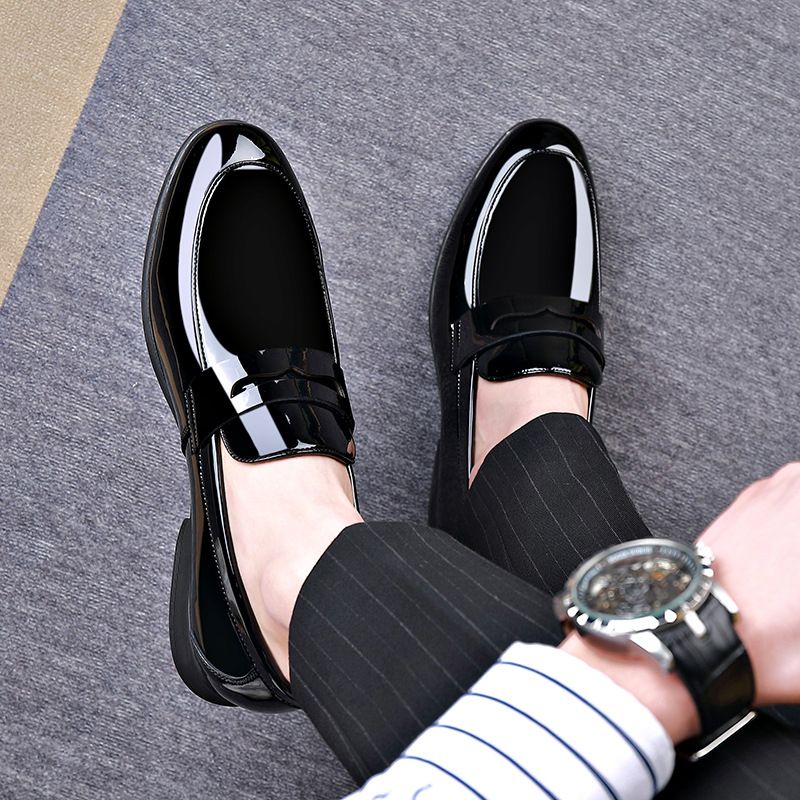 Men's Korean Casual Small Leather Shoes Men's British Versatile Shoes