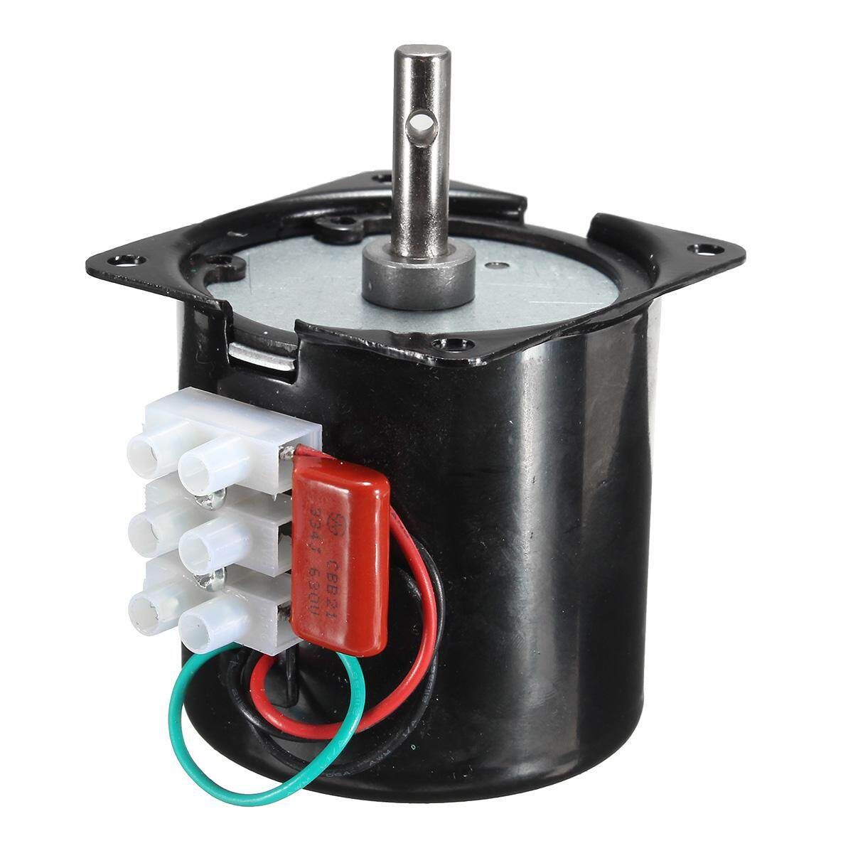 220V AC 20RPM Powerful High Torque Gear Box Synchronous Electric Motor 70mA 50HZ