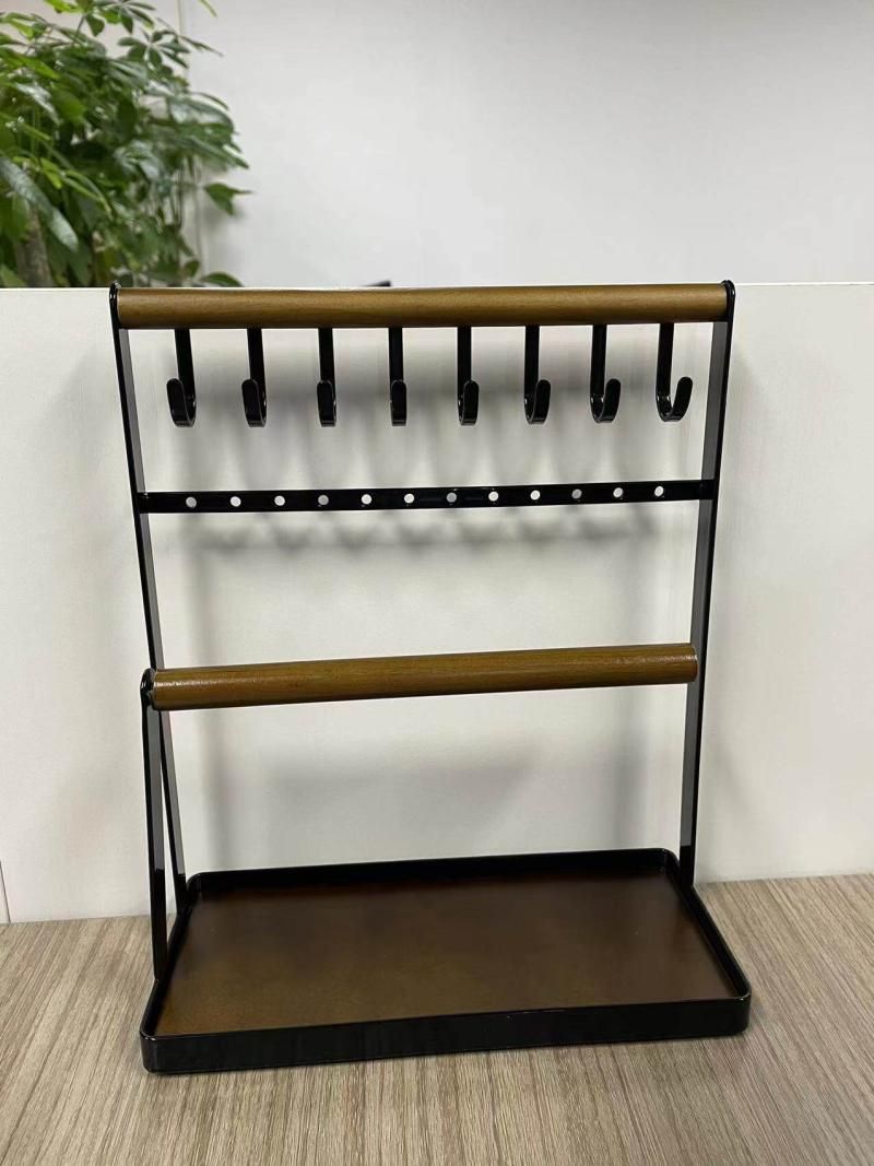 Jewelry Display Organizer Holder Earring Ring Tray Rack