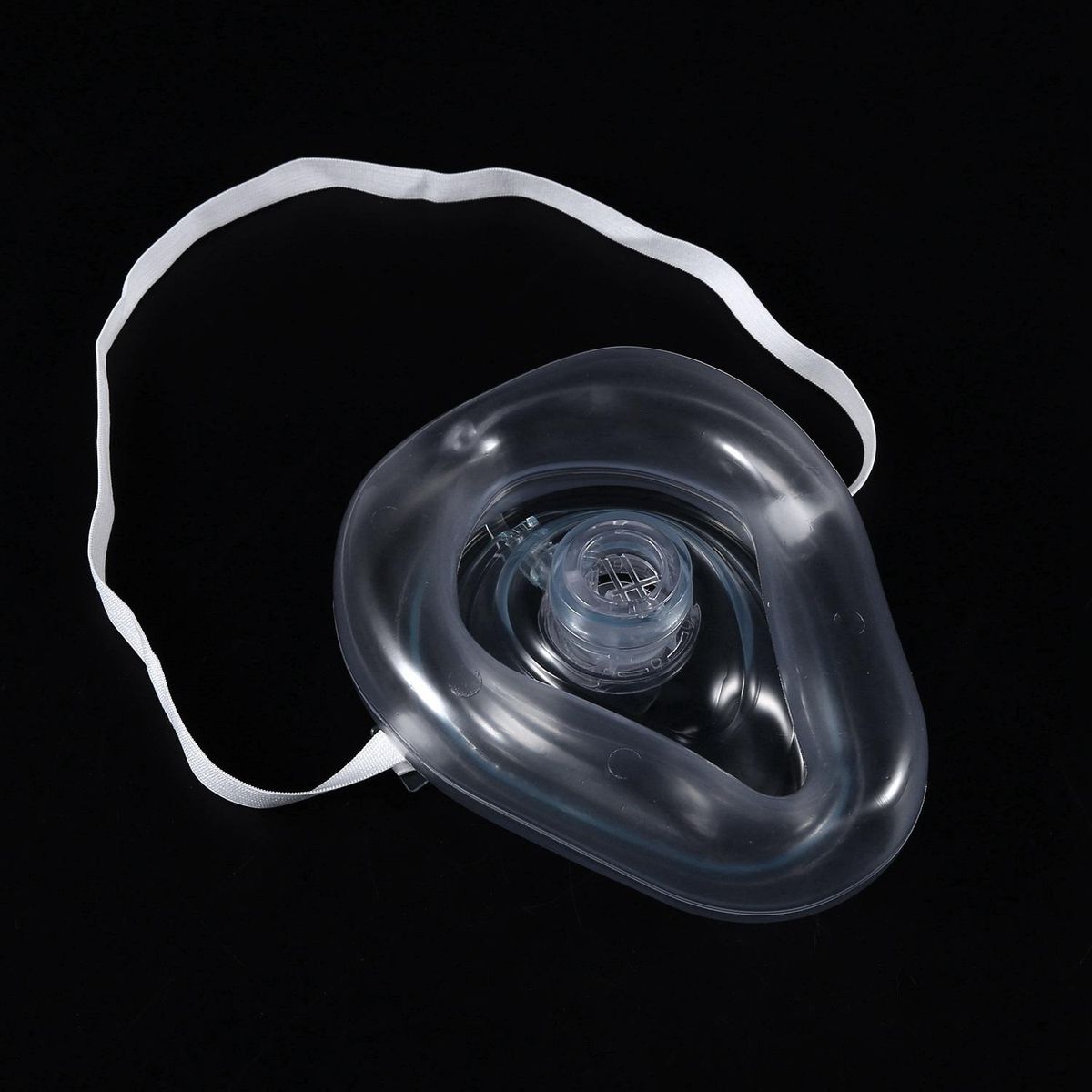 CPR Rescue Mask, Adult/Child Pocket Resuscitator, Hard Case