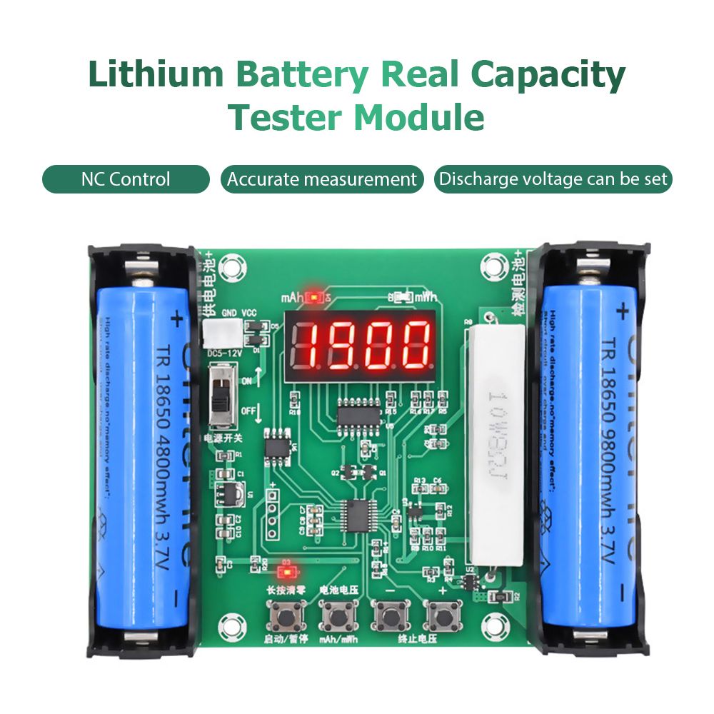 Lithium Battery Real Capacity Tester Module Battery