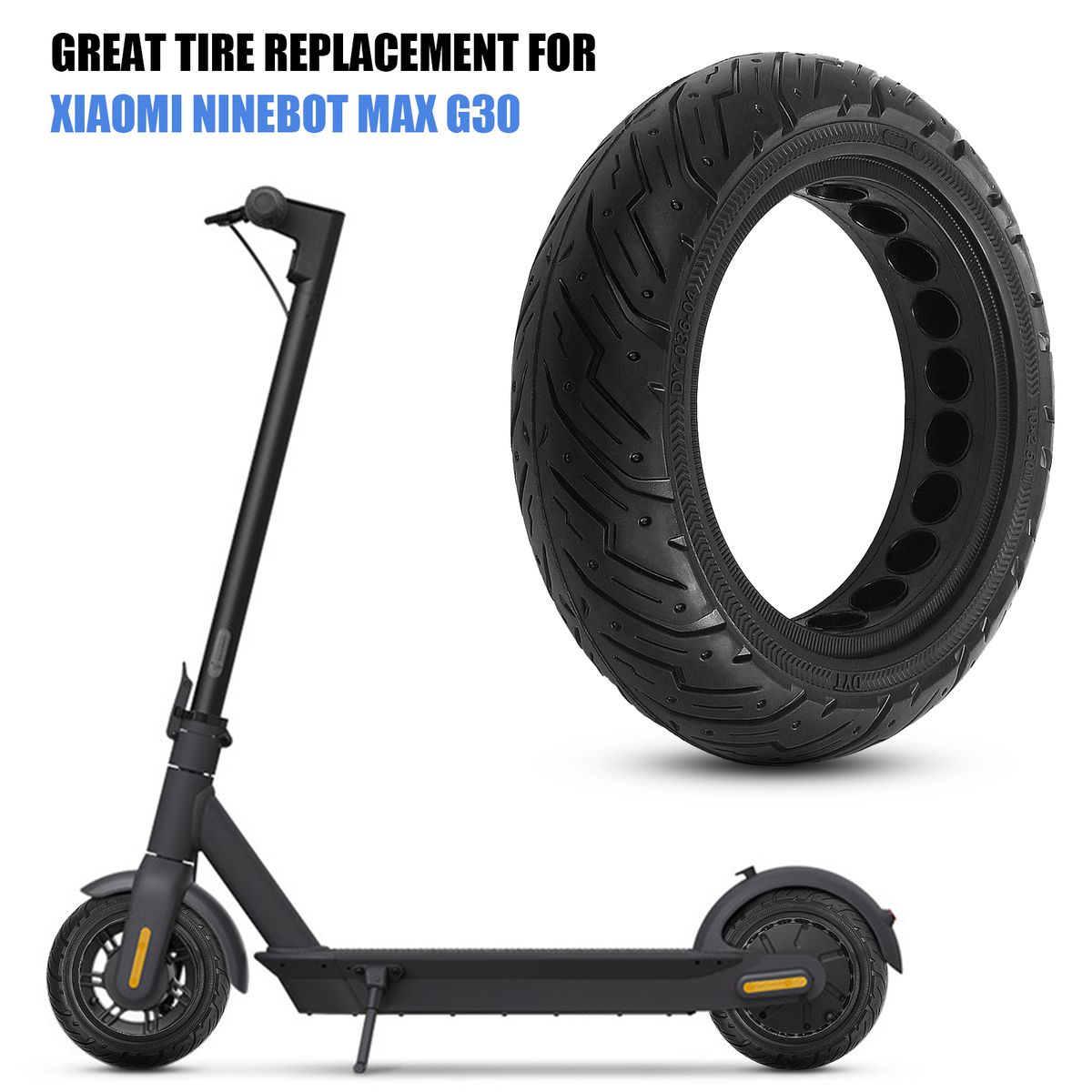 10 X 2.5m Solid Tire High Intensity Rubber Tire With