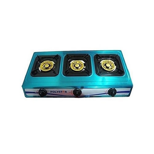 Pv-8318g 3 Burner Table Gas Cooker With Stainless Steel Top
