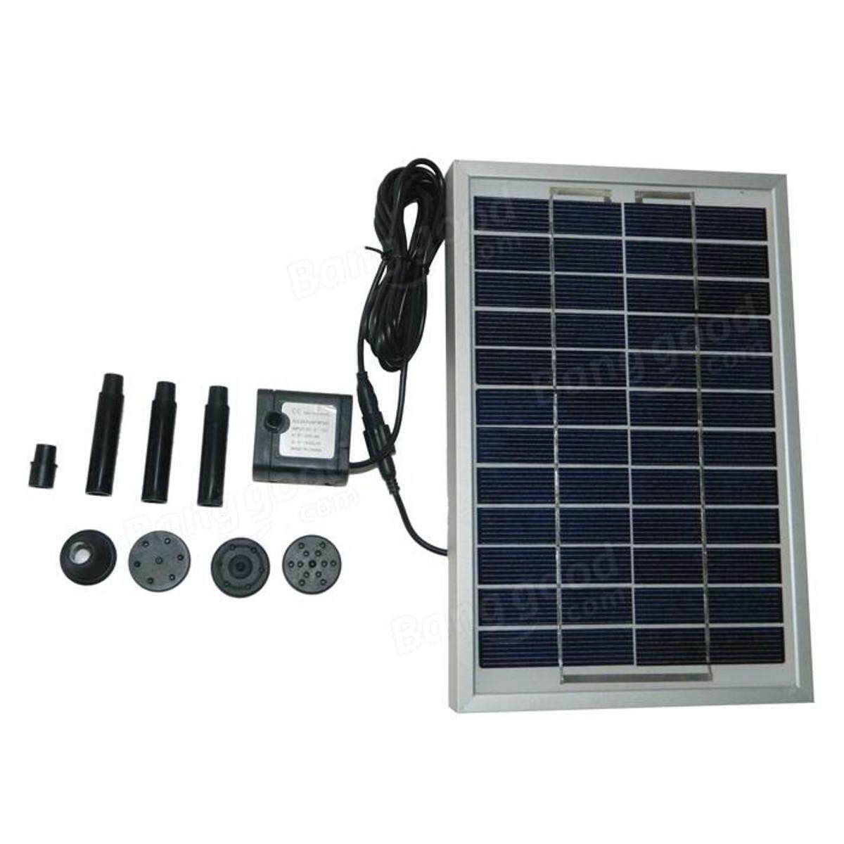 Small Fountain Pump Solar Garden Fountain Pump