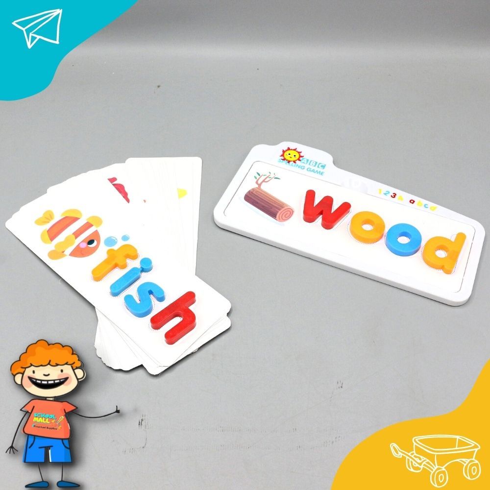 Magnetic Cognitive Exercise Spelling Game For Kids 3+