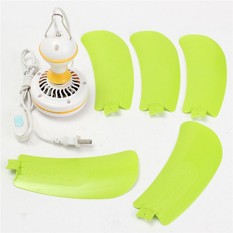 Super Silent Ceiling Fans Cool Mosquito Net Electric Fan
