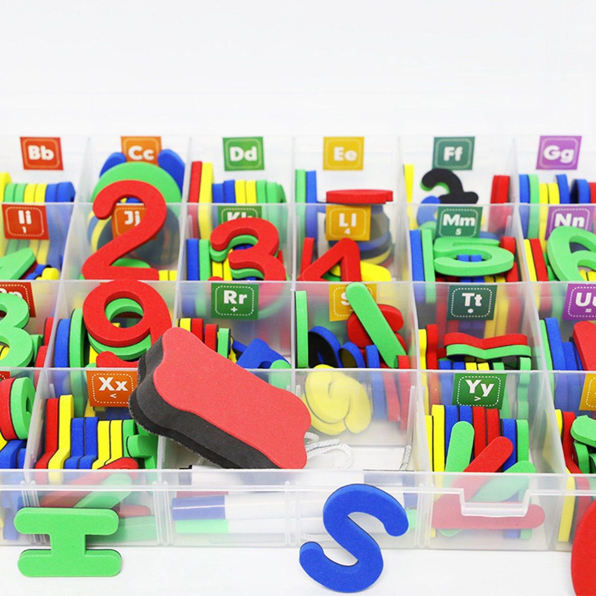 Alphabet Soft Magnetic Stickers Refrigerator Sticker