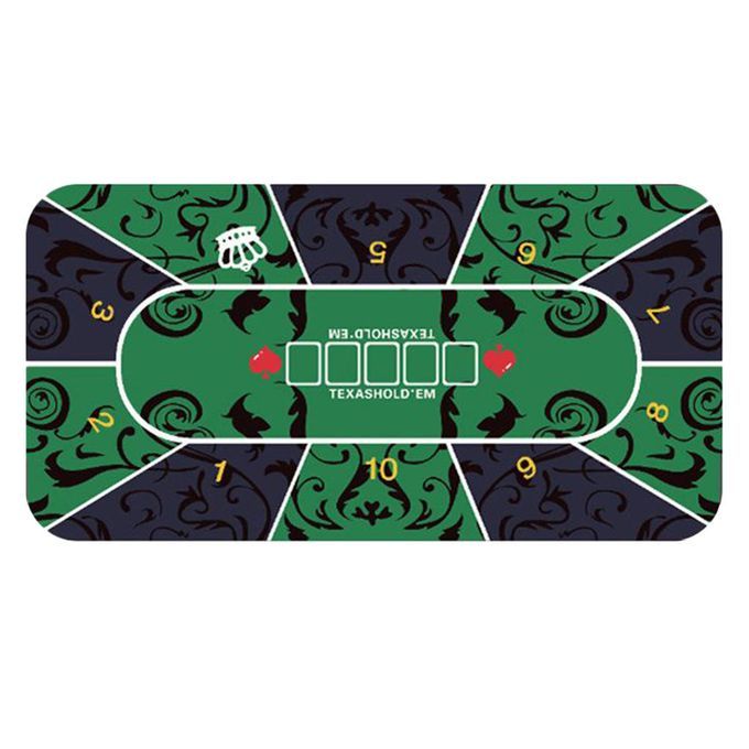 47x24'' Poker Table Layout Portable  Tabletop Mat Non-slip