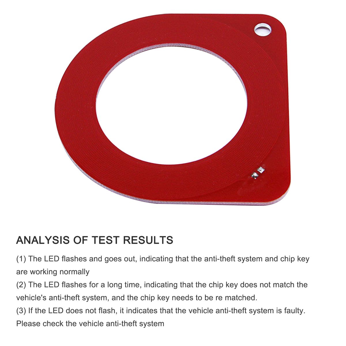 Car Key ECU Test Coil Automotive ECU Induction Signal