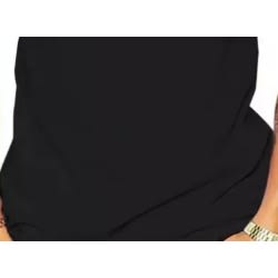Print T-Shirts -Black