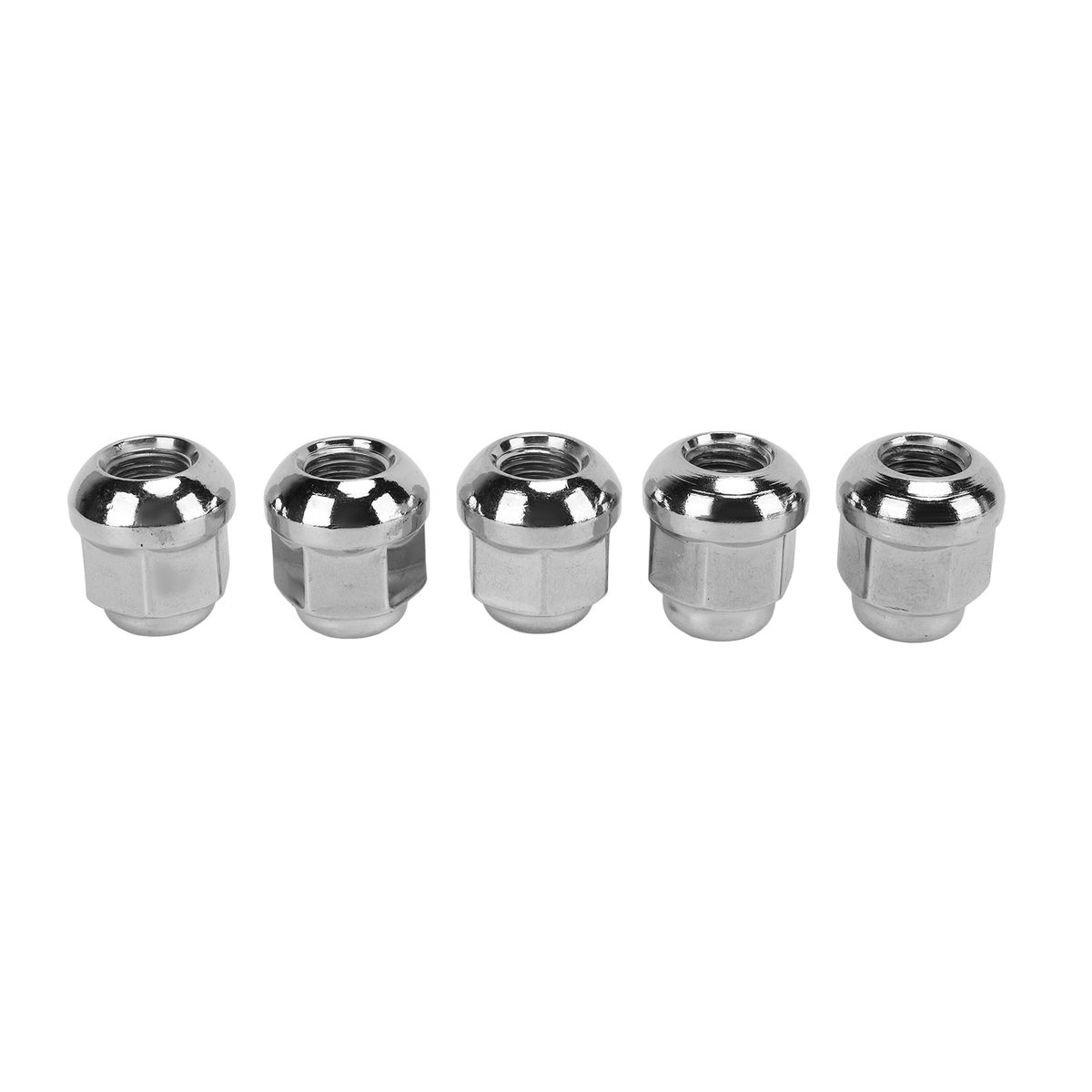 5PCS Car Wheel Lug Nuts 90304SA5013 12mmx1.5 Steel Short