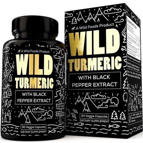 Wild Turmeric Extract Capsules, 90ct 500mg