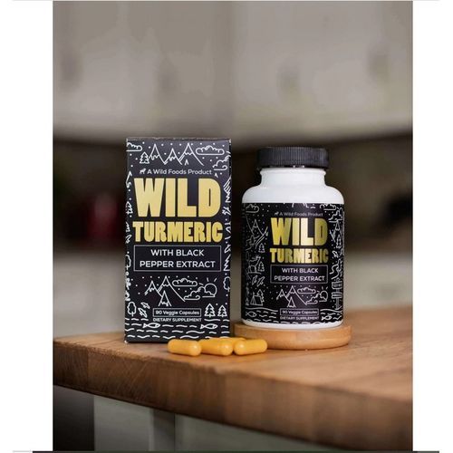 Wild Turmeric Extract Capsules, 90ct 500mg