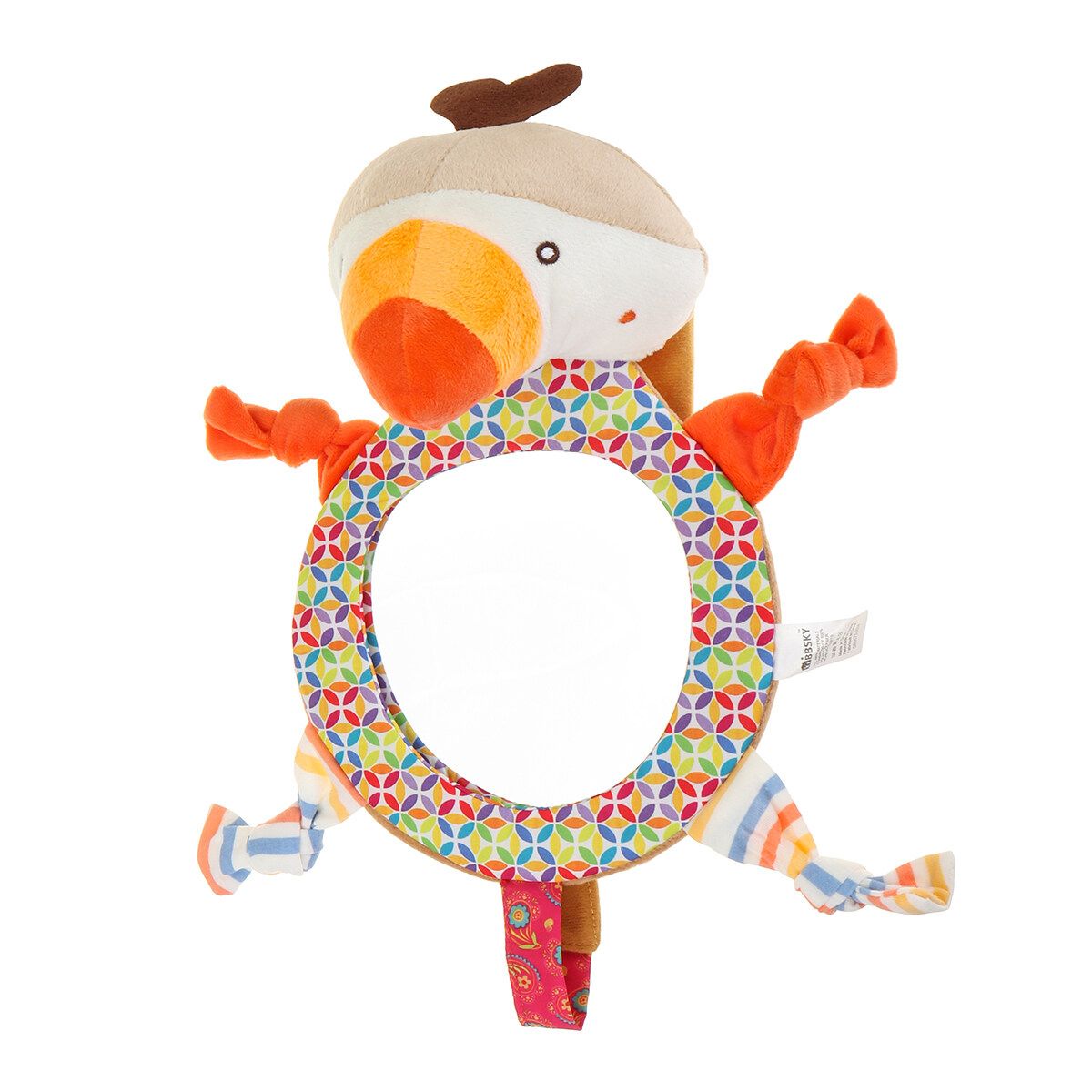 Baby Car Mirror View Infant In Rear Facing Seat Backseat View Child Toddler Care Bird