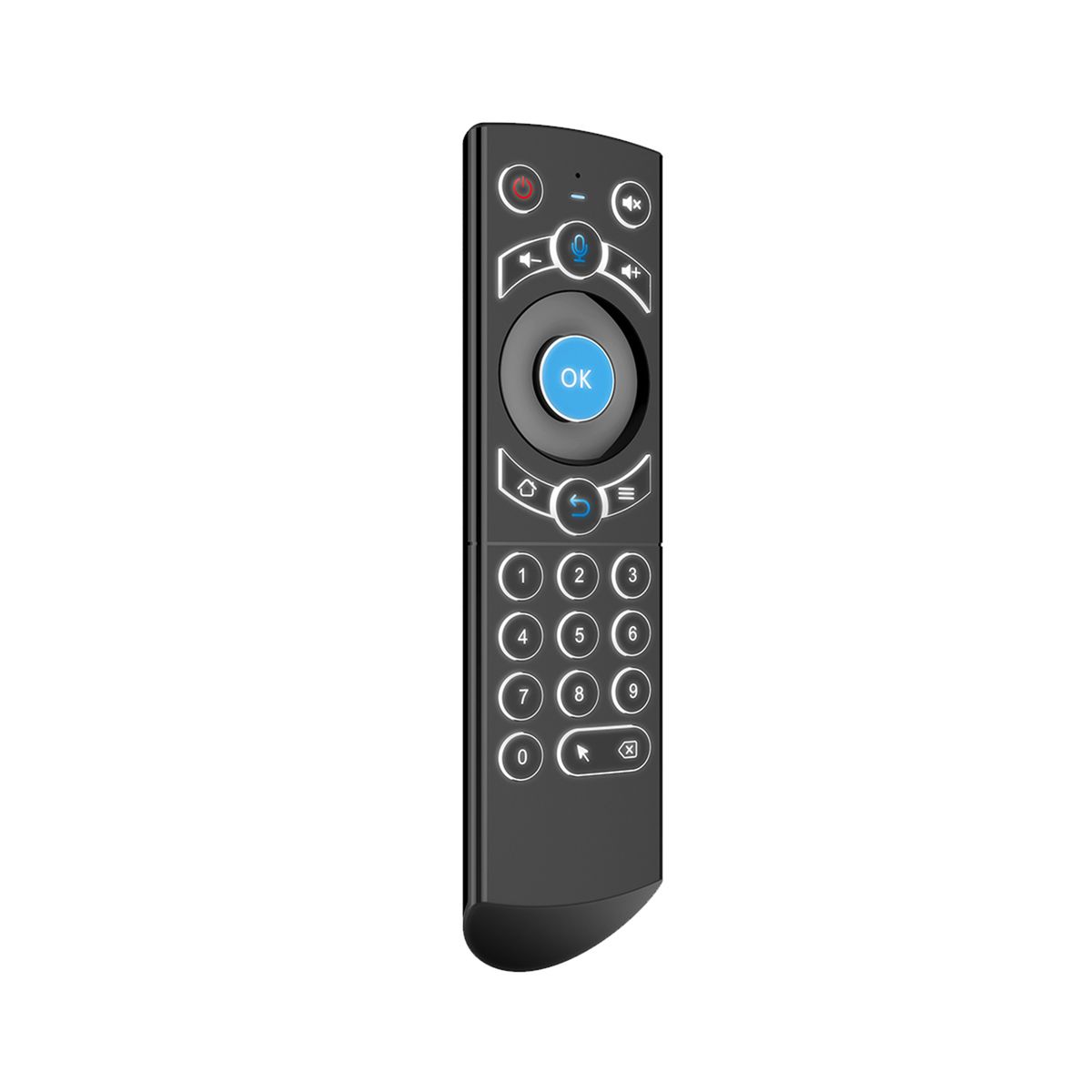 Q7 2.4G Wireless Remote Control With 6 Axis Gyroscope And IR