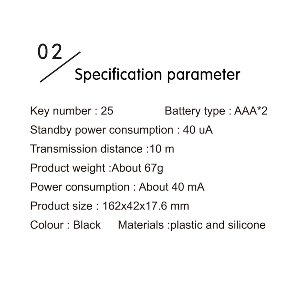 Q7 2.4G Wireless Remote Control With 6 Axis Gyroscope And IR
