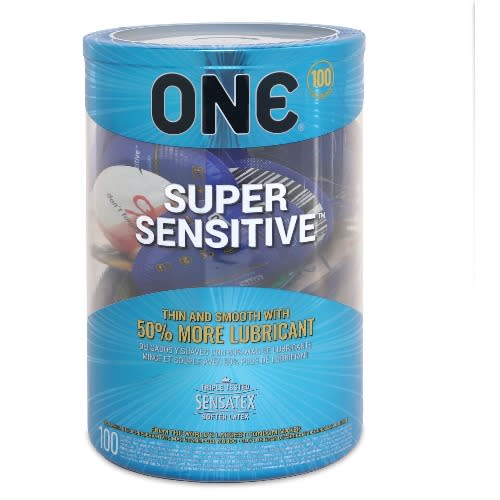 ONE Super Sensitive - 100 Condoms