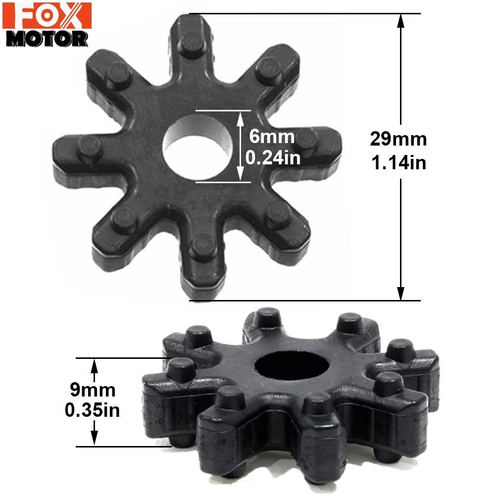 2pcs Flexible Steering Column Coupler Coupling 563152K000FFF For HYUNDAI Elantra Azera For KIA Optima Cadenza Forte Soul Azera
