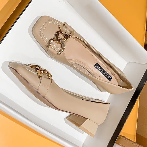 Ladies Mid Heel Shoe