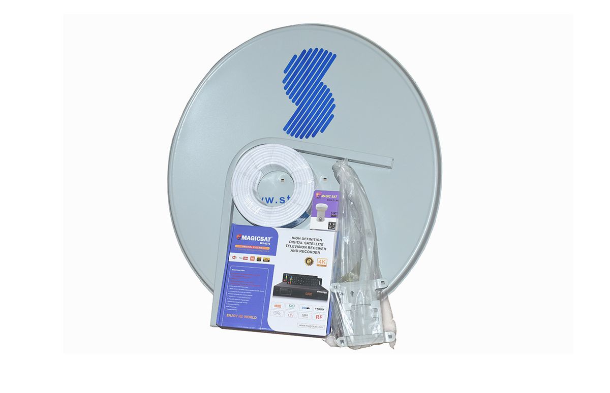 Free-to-Air Satellite Decoder Full Package MS-9070