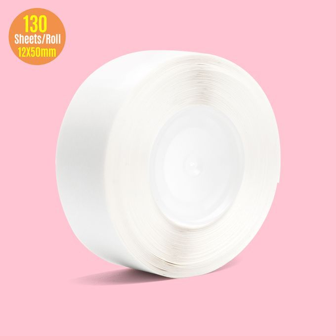 White Blank Label Paper Self-Adhesive Thermal Paper Roll