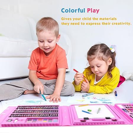 176PCS Brush Set , Crayons Watercolour,Painting Stationery