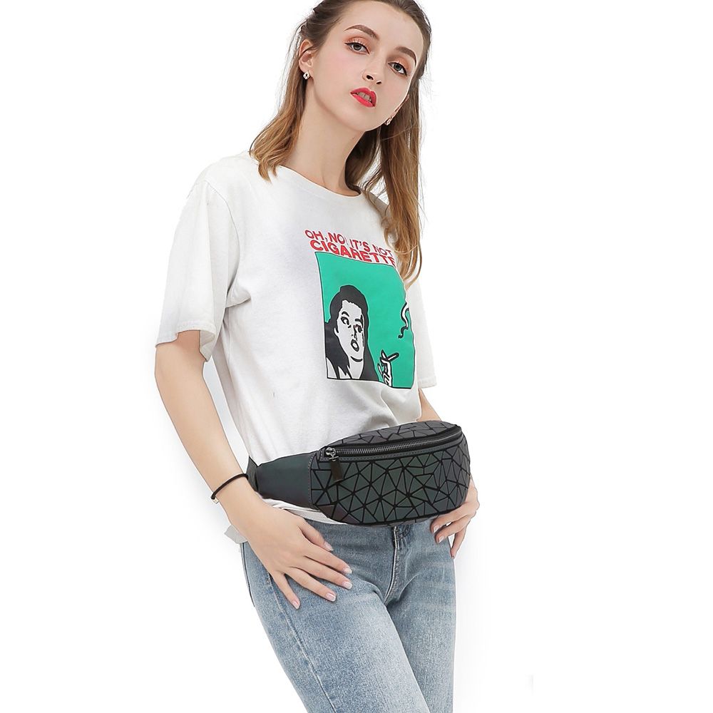 Diomo Fanny Packs Waist Pack For Women Luminous Holographic Pajama Sets
