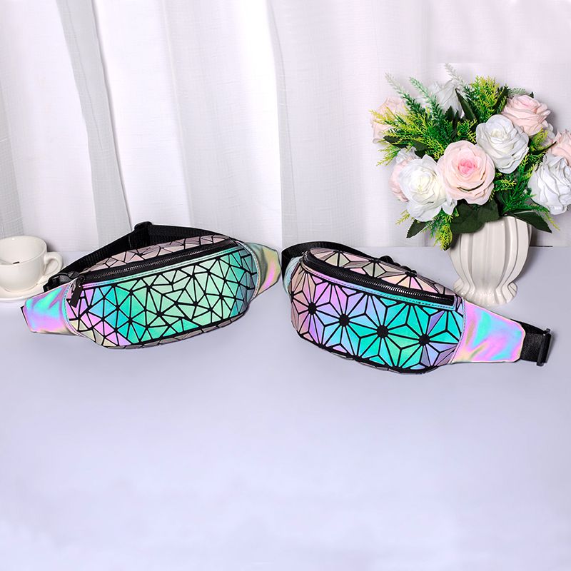 Diomo Fanny Packs Waist Pack For Women Luminous Holographic Pajama Sets