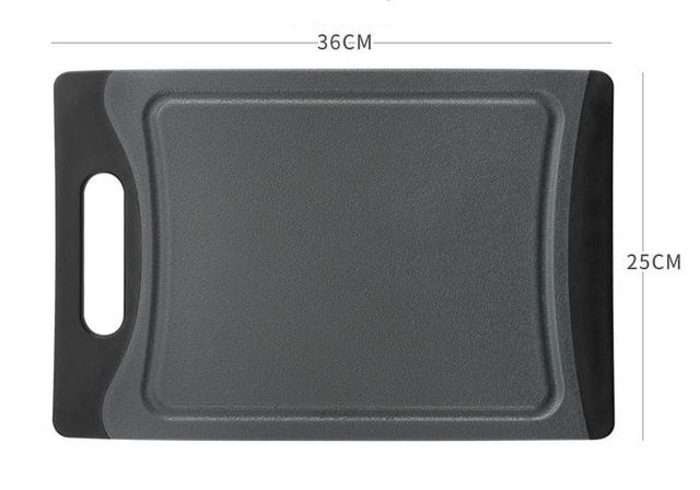 1Pc Black Thicken Cutting Boards Kitchen Anti-Bacterial Chopping Block