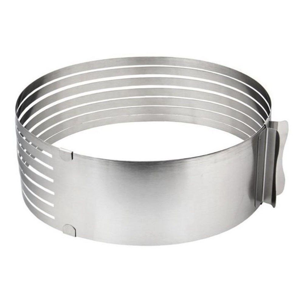 Stainless Steel Cake Cutter Slicer Adjustable Round Bread