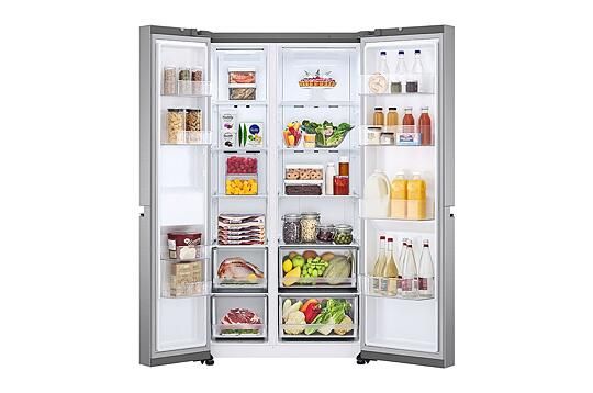 694 Liters Side By Side Energy Saving Refrigerator