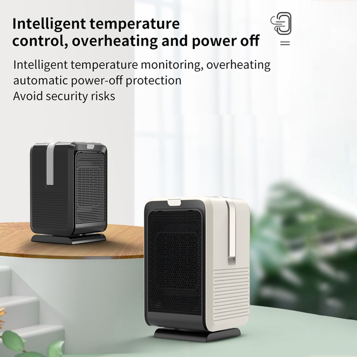Electric Heater Desktop Heater Household Fast Heating Silent