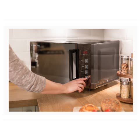 23L Family Size Flatbed Digital Solo Microwave Oven - 800W