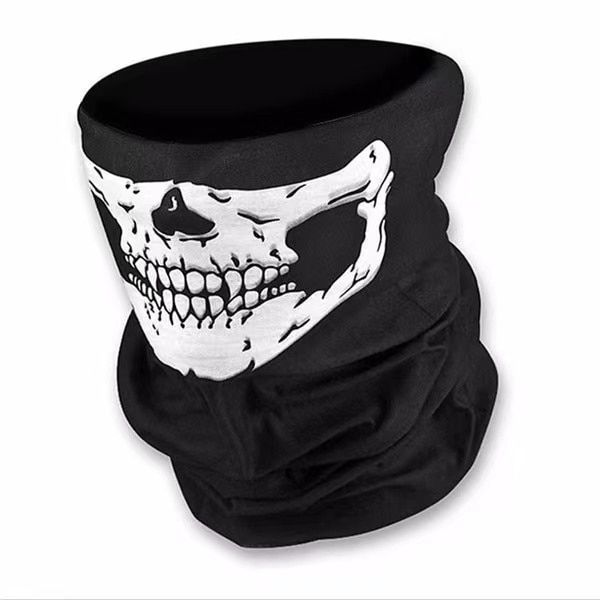 Halloween Mask Horror Ll Jaw Mask Skeleton Ghost Glove Set Performance Party Dress New Head