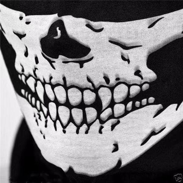 Halloween Mask Horror Ll Jaw Mask Skeleton Ghost Glove Set Performance Party Dress New Head