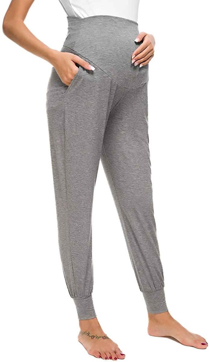 Women's Pregnancy Maternity Clothes High Waist Yoga Pants For Pregnant Leings