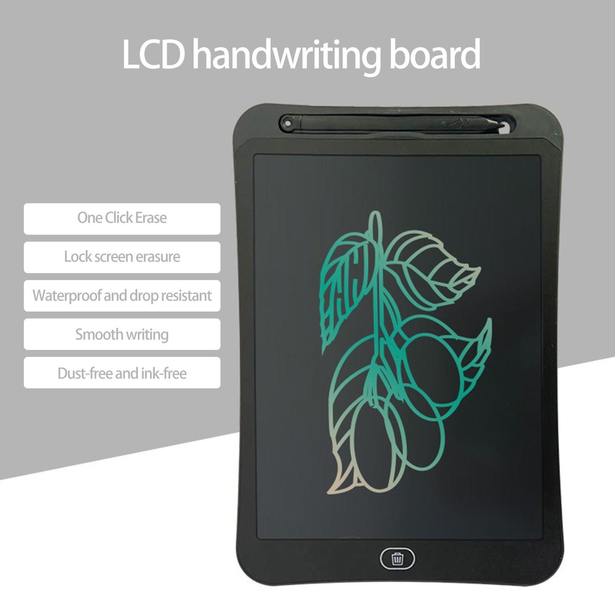 Electronic Writing Board Eye Protection Electronic Writing Board Black