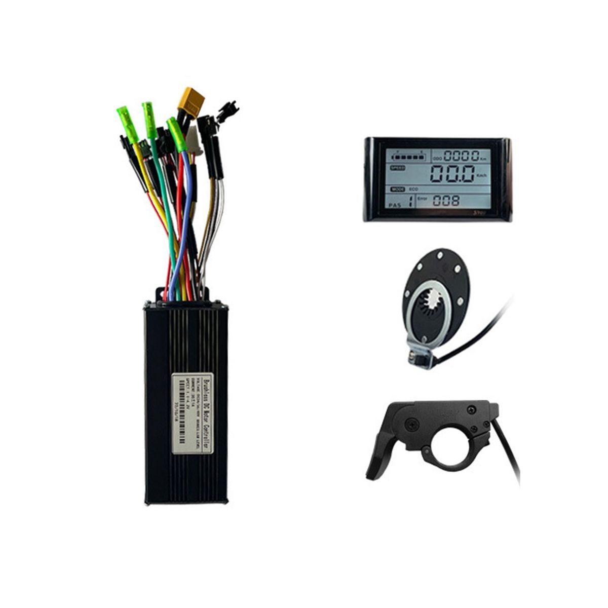 36V 48V 750W 1000W EBike Brushless 30A Sine Wave Three-Mode