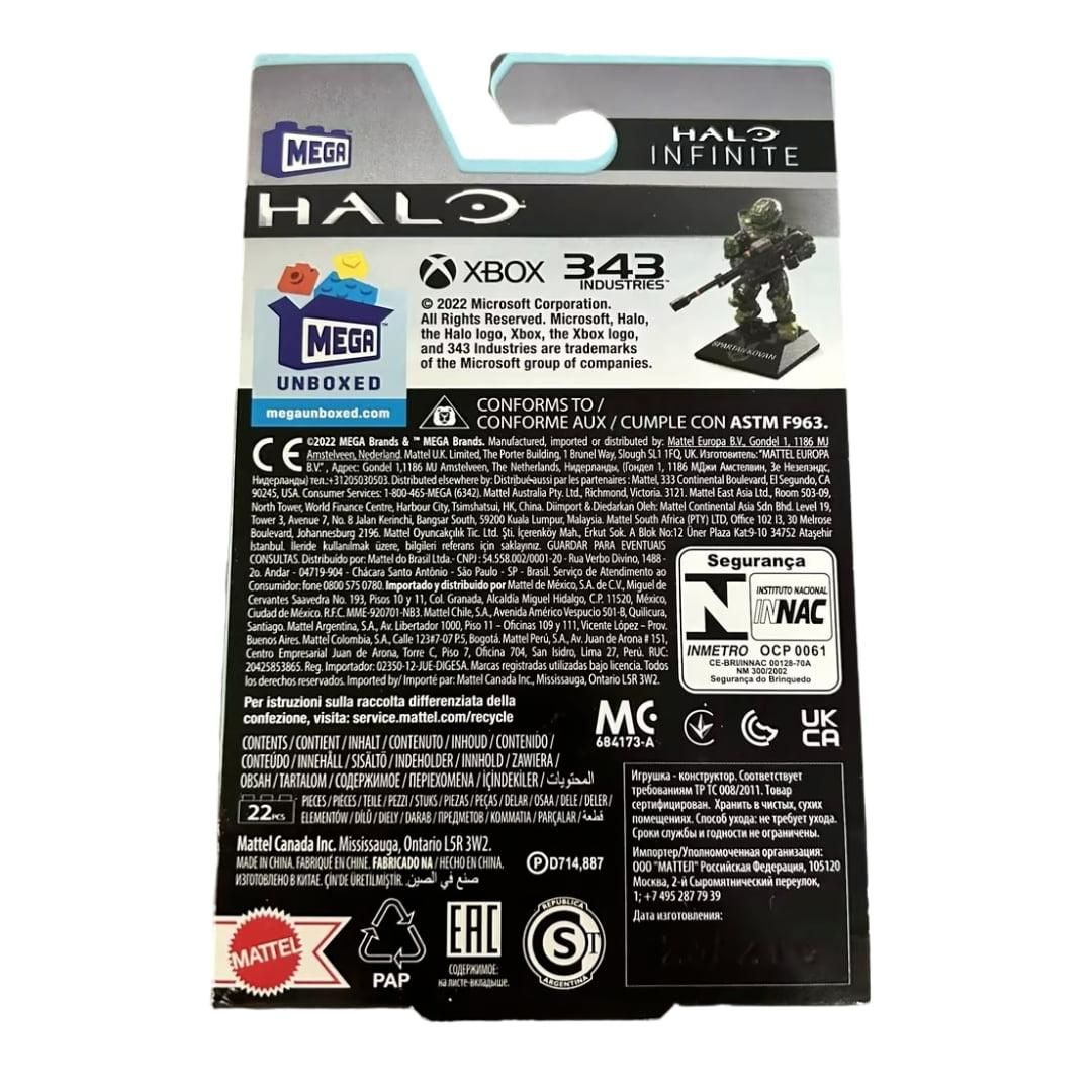 Mega Bloks Construx Halo Universe Heroes Series 17 Spartan SPARTAN KOVAN