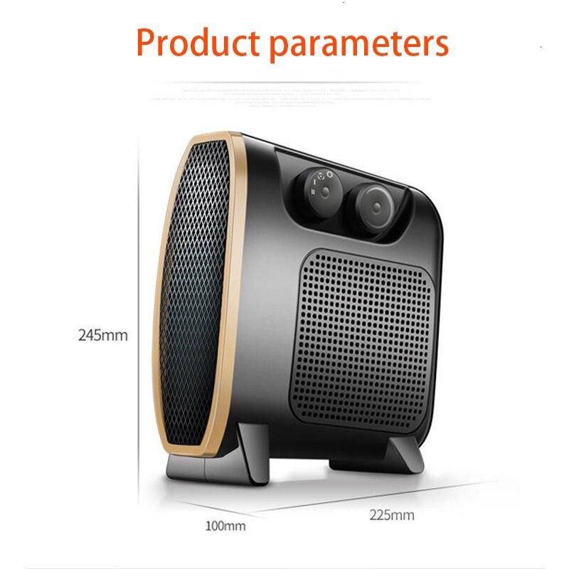 Portable Office Fan Heater Mini 1500W Electric Infrared Heater Electric Home Heater Air Warmer Silent convector Handy Heater